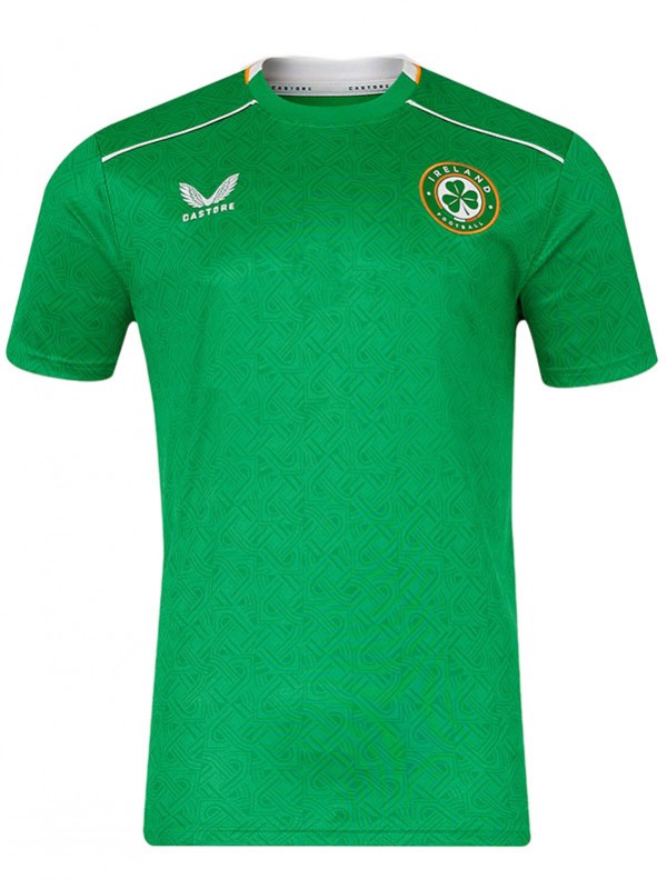 Ireland maglia da casa uniforme da calcio prima maglia da calcio sportiva da uomo per la Coppa Euro 2024